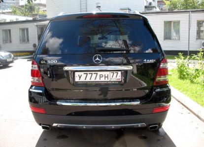 Мерседес Бенц GL класс - У 777 РН 77