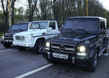 Мерседес Бенц G (КАБРИОЛЕТ) - Е 077 АК 777